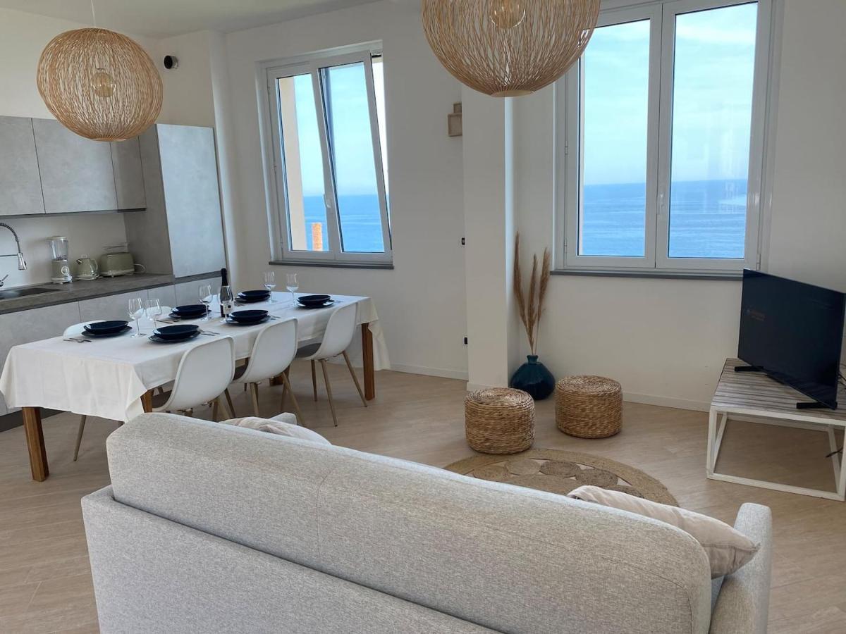 Incanto Sul Mare Con Enorme Terrazza E Piscina 切尔沃 外观 照片