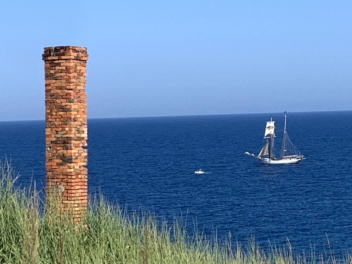 Incanto Sul Mare Con Enorme Terrazza E Piscina 切尔沃 外观 照片